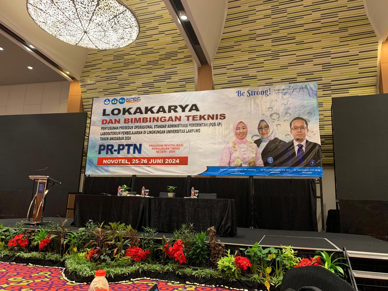 UPT LTSIT UNILA IKUT BERPARTISIPASI DALAM KEGIATAN BIMBINGAN TEKNIS "PENYUSUNAN PROSEDUR OPERASIONAL STANDAR ADMINISTRASI PEMERINTAH (POS AP) LABORATORIUM PEMBELAJARAN"