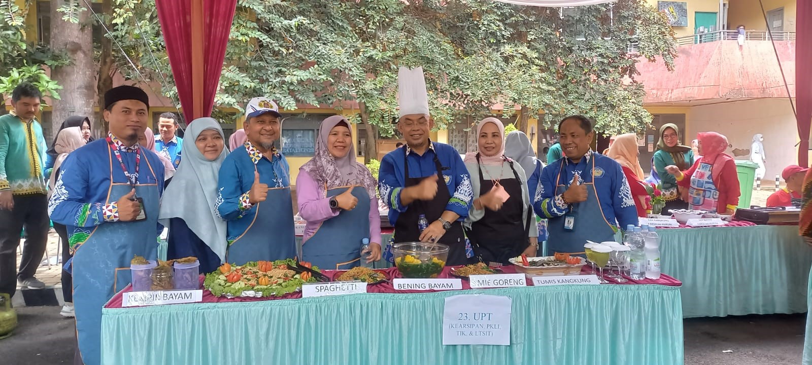 KEIKUTSERTAAN UPT LTSIT DALAM LOMBA MEMASAK PERINGATI DIES NATALIS UNILA KE-59