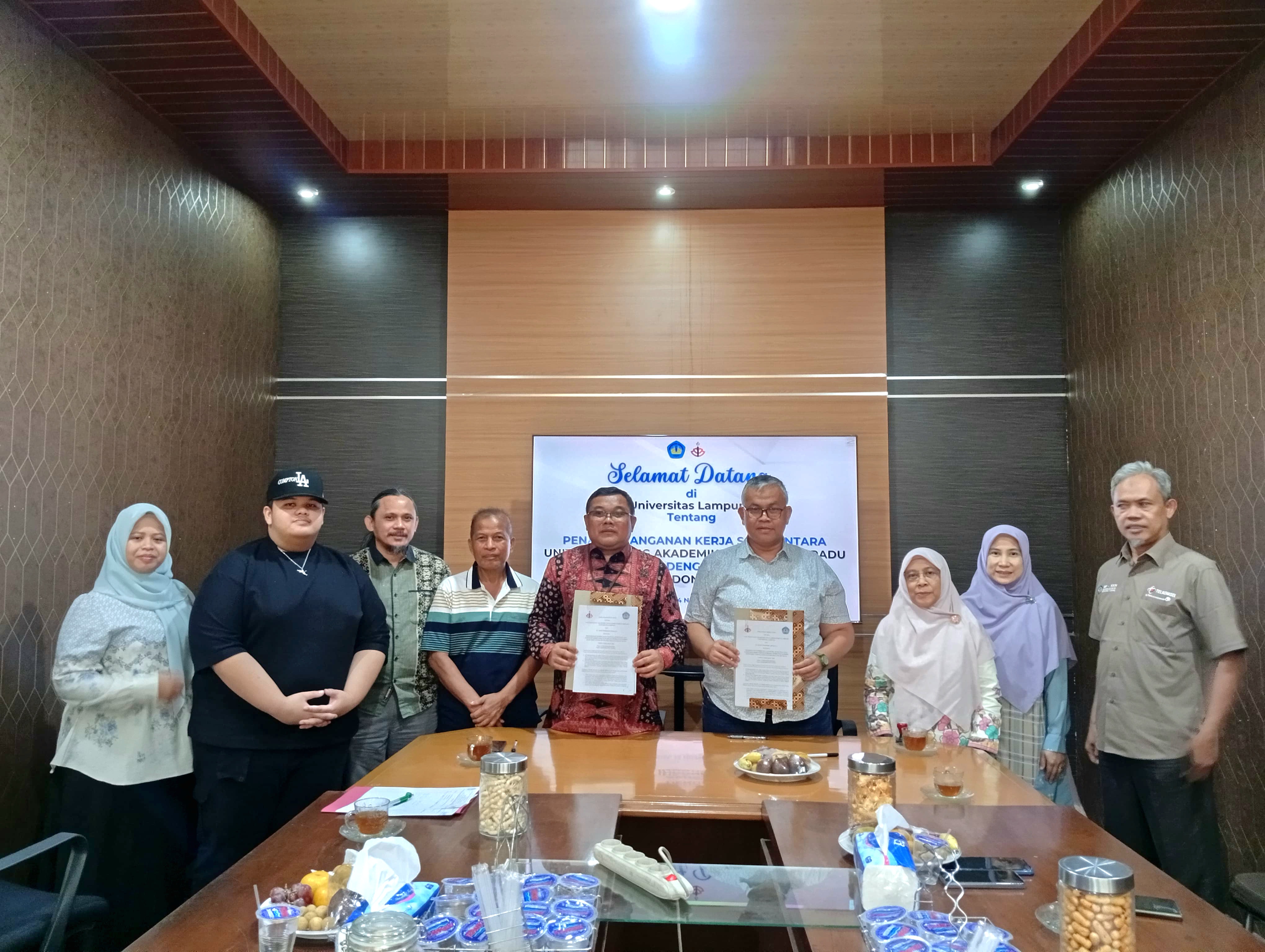 UPA Lab Terpadu Unila Resmi Jalin Kerja Sama dengan PT Bumi Indonesia Berjaya